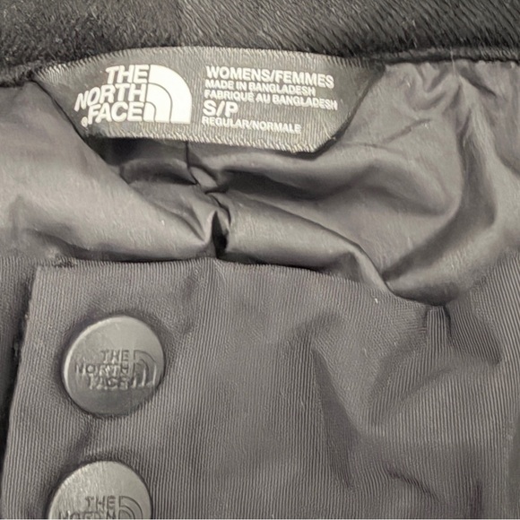 The North Face Women’s Insulated Ski Snow Pants Black Waterproof EUC Size S - Picture 2 of 10